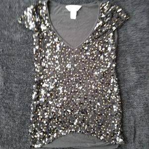 NWOT Victoria Secret  LUDI sequined top